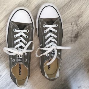Converse Chuck Taylors - grey/white worn only a few times!